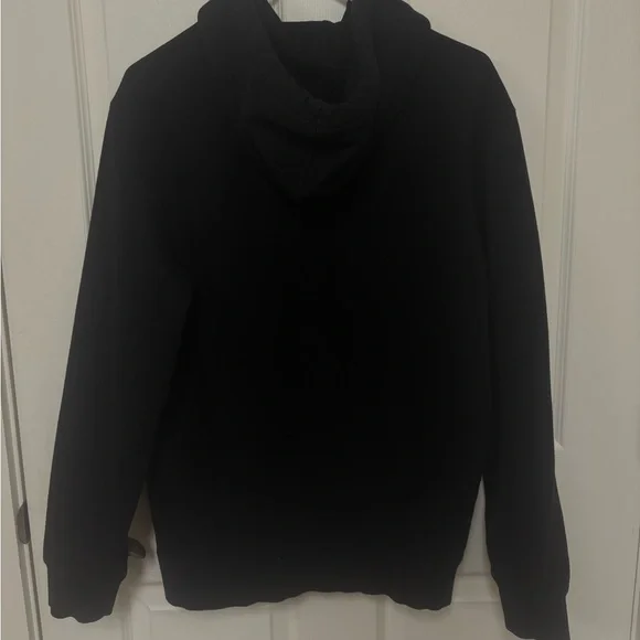 H&M Black Hoodie with Multicolor Scenic Graphic - Picture 2 of 3